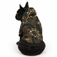 Indonesian Batik Pattern Vintage Brown Pet Hoodie