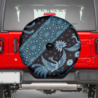 Indonesia Batik Pattern Spare Tire Cover Blue Version