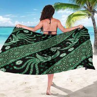 Indonesia Batik Pattern Sarong Green Version