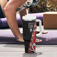 Aotearoa Toitu Te Tiriti Tumbler With Handle Honour The Treaty New Zealand