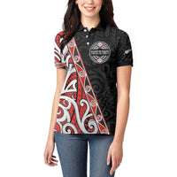 Aotearoa Toitu Te Tiriti Women Polo Shirt Honour The Treaty New Zealand LT01 - Polynesian Pride