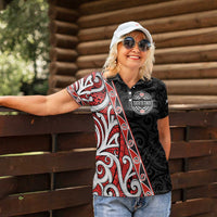 Aotearoa Toitu Te Tiriti Women Polo Shirt Honour The Treaty New Zealand LT01 - Polynesian Pride