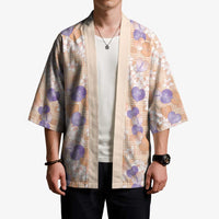 Anthurium Plumeria Lei Pastel Kimono Orange Hawaiian Splendid Palaka