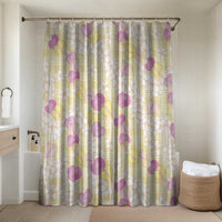 Anthurium Plumeria Lei Pastel Bathroom Set Yellow Hawaiian Splendid Palaka
