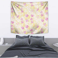 Anthurium Plumeria Lei Pastel Tapestry Yellow Hawaiian Splendid Palaka