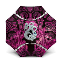 Maori Matariki Manaia Mawhero Umbrella Maori Kowhaiwhai Pattern Galaxy