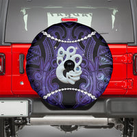 Maori Matariki Manaia Waiporoporo Spare Tire Cover Maori Kowhaiwhai Pattern Galaxy