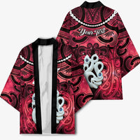 Personalised Maori Matariki Manaia Whero Kimono Maori Kowhaiwhai Pattern Galaxy