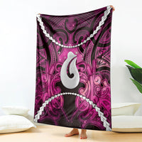 Maori Matariki Hei Matau Mawhero Blanket Maori Kowhaiwhai Pattern Galaxy