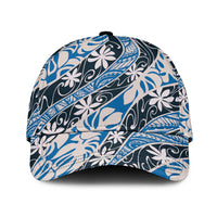 Ninamu Tahiti Tiare Monstera Classic Cap Polynesian Pattern Curve Style - Polynesian Pride
