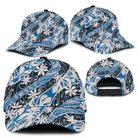 Ninamu Tahiti Tiare Monstera Classic Cap Polynesian Pattern Curve Style - Polynesian Pride