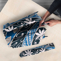 Ninamu Tahiti Tiare Monstera Umbrella Polynesian Pattern Curve Style - Polynesian Pride