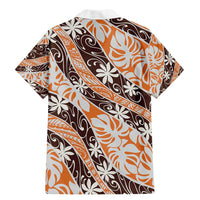 Puatou Tahiti Tiare Monstera Family Matching Mermaid Dress and Hawaiian Shirt Polynesian Pattern Curve Style LT01 - Polynesian Pride