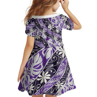 Vareau Tahiti Tiare Monstera Family Matching Long Sleeve Bodycon Dress and Hawaiian Shirt Polynesian Pattern Curve Style LT01 - Polynesian Pride