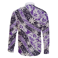 Vareau Tahiti Tiare Monstera Family Matching Off Shoulder Short Dress and Hawaiian Shirt Polynesian Pattern Curve Style LT01 - Polynesian Pride