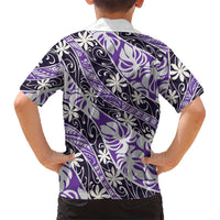 Vareau Tahiti Tiare Monstera Family Matching Short Sleeve Bodycon Dress and Hawaiian Shirt Polynesian Pattern Curve Style LT01 - Polynesian Pride