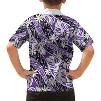 Vareau Tahiti Tiare Monstera Family Matching Summer Maxi Dress and Hawaiian Shirt Polynesian Pattern Curve Style LT01 - Polynesian Pride