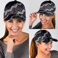 Taniko Aotearoa Mix Paua Shell Classic Cap Niho Taniwha Lilac Glitter - Polynesian Pride