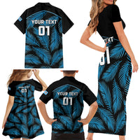 custom-fiji-rugby-family-matching-short-sleeve-bodycon-dress-and-hawaiian-shirt-flying-fijians-blue-palm-tree-version