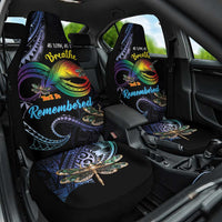Polynesian Memorial Car Seat Cover As Long As I Breathe You'll Be Remembered LT01 One Size Colorful - Polynesian Pride