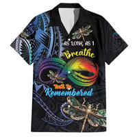 Personalised Polynesian Memorial Family Matching Long Sleeve Bodycon Dress and Hawaiian Shirt As Long As I Breathe You'll Be Remembered LT01 Dad's Shirt - Short Sleeve Colorful - Polynesian Pride