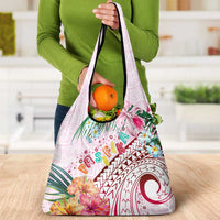 Pasifika Festival Grocery Bag Tribal Pattern Tropical Style