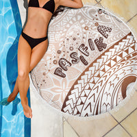Pasifika Festival Beach Blanket Vintage Tribal Pattern