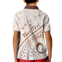 Pasifika Festival Kid Polo Shirt Vintage Tribal Pattern LT01 - Polynesian Pride