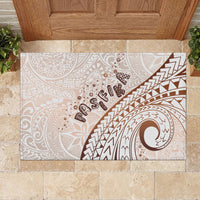 Pasifika Festival Rubber Doormat Vintage Tribal Pattern