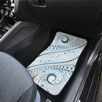 Pasifika Festival Car Mats Tribal Pattern Blue Version