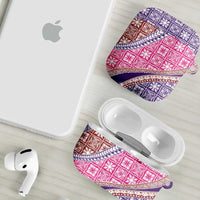 Hawaiian Quilt Pattern AirPods Case Sweet Color Mixed - Polynesian Pride