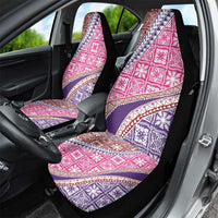 Hawaiian Quilt Pattern Car Seat Cover Sweet Color Mixed - Polynesian Pride