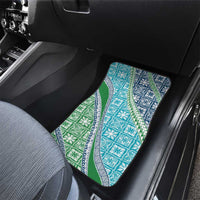 Hawaiian Quilt Pattern Car Mats Fresh Color Mixed - Polynesian Pride