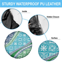 Hawaiian Quilt Pattern Spare Tire Cover Fresh Color Mixed - Polynesian Pride