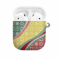 Hawaiian Quilt Pattern AirPods Case Special Color Mixed - Polynesian Pride