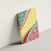 Hawaiian Quilt Pattern Canvas Wall Art Special Color Mixed - Polynesian Pride