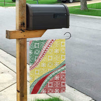 Hawaiian Quilt Pattern Garden Flag Special Color Mixed - Polynesian Pride