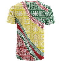 Hawaiian Quilt Pattern T Shirt Special Color Mixed - Polynesian Pride