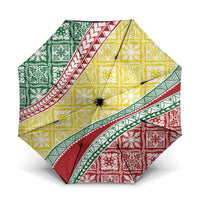 Hawaiian Quilt Pattern Umbrella Special Color Mixed - Polynesian Pride