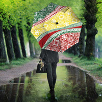 Hawaiian Quilt Pattern Umbrella Special Color Mixed - Polynesian Pride