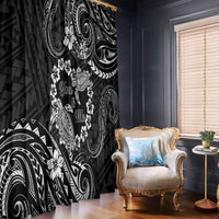 Polynesian Turtle Valentine Window Curtain You And Me Hibiscus Heart LT01 - Polynesian Pride