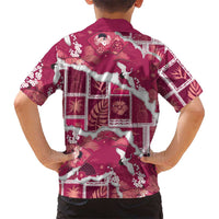 Hawaii Japanese Culture Pink Hawaiian Shirt Spring Cranes Aloha Pattern