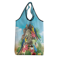 It's 5 o'clock Somewhere Grocery Bag Hawaiian Tropical Parrots - Polynesian Pride