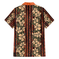 Hawaii Hibiscus Family Matching Summer Maxi Dress and Hawaiian Shirt Retro Style - Polynesian Pride