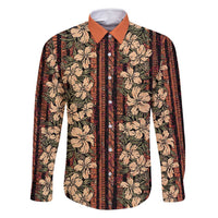 Hawaii Hibiscus Family Matching Summer Maxi Dress and Hawaiian Shirt Retro Style - Polynesian Pride