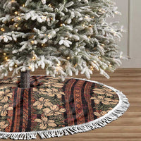 Hawaii Hibiscus Tree Skirt Retro Style - Polynesian Pride
