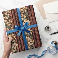 Hawaii Hibiscus Wrapping Paper Retro Style - Polynesian Pride