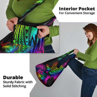 LGBT History Month Grocery Bag Polynesian Hammerhead Shark