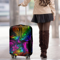 LGBT History Month Luggage Cover Polynesian Hammerhead Shark LT01 - Polynesian Pride