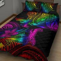 LGBT History Month Quilt Bed Set Polynesian Hammerhead Shark LT01 - Polynesian Pride